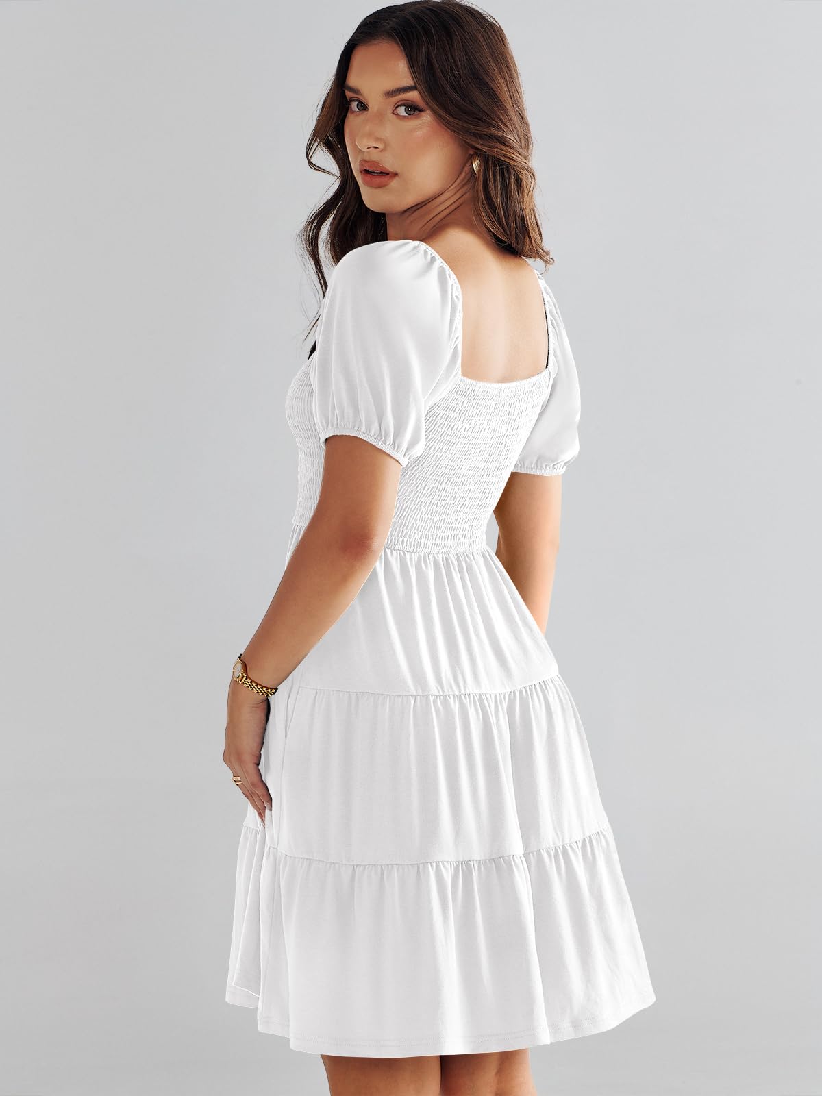 Boho Tiered Mini Dress