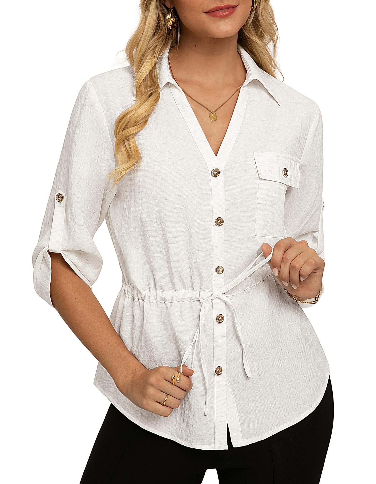 Button-Down Dressy Shirt