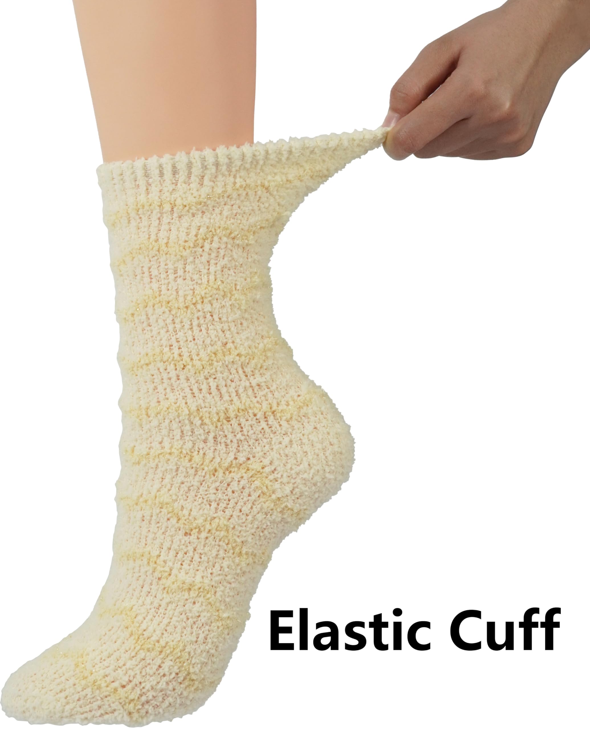 Cozy Sherpa Lined Slipper Socks